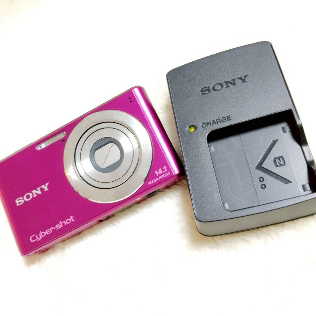 SONY Cyber-shot DSC-W530 ピンクバッテリー 充電器