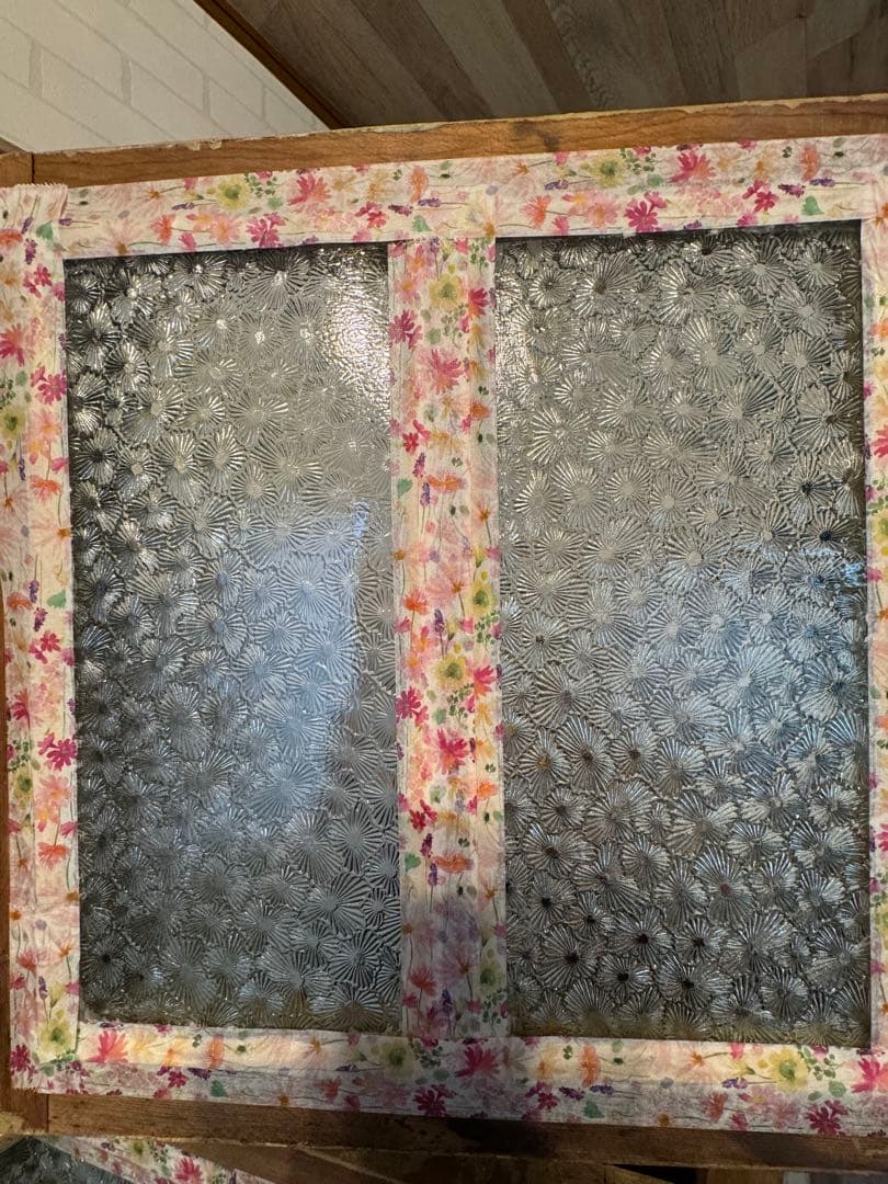 フランス　アンティーク　ウォールキャビネット　ヴィンテージ　ブロカント　シェルフ