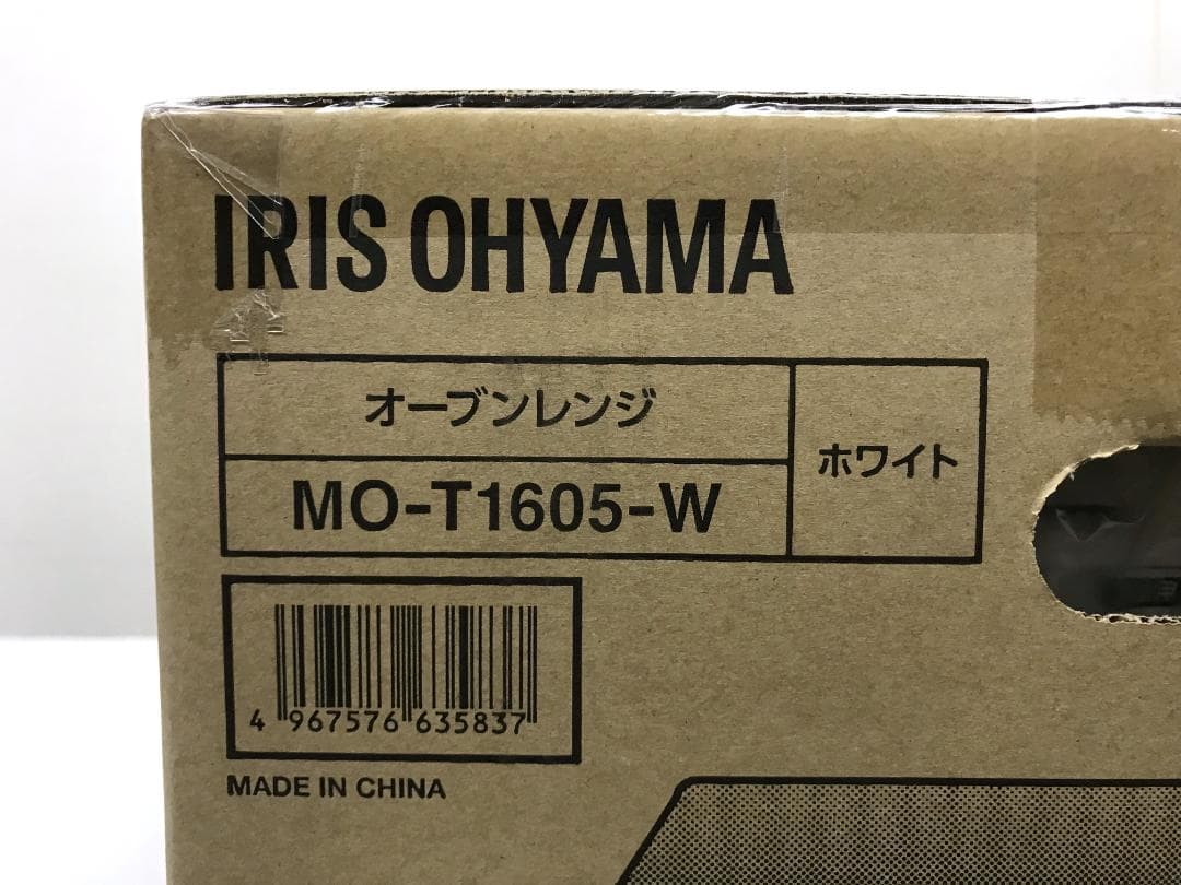 未開封品　アイリスオーヤマ オーブンレンジ 16L MO-T1605　ホワイト