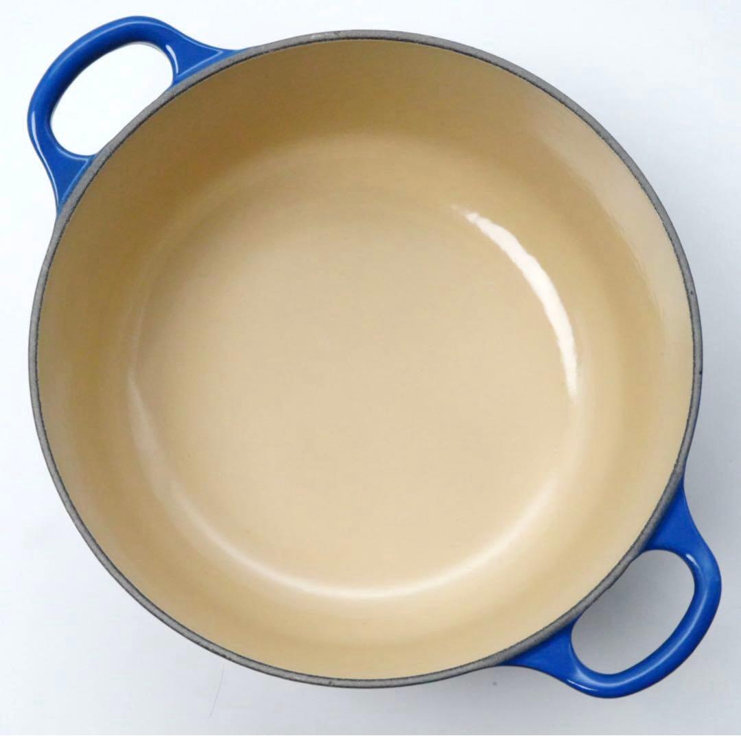 【新品】LE CREUSET　ココット ロンド ラピス　20cm