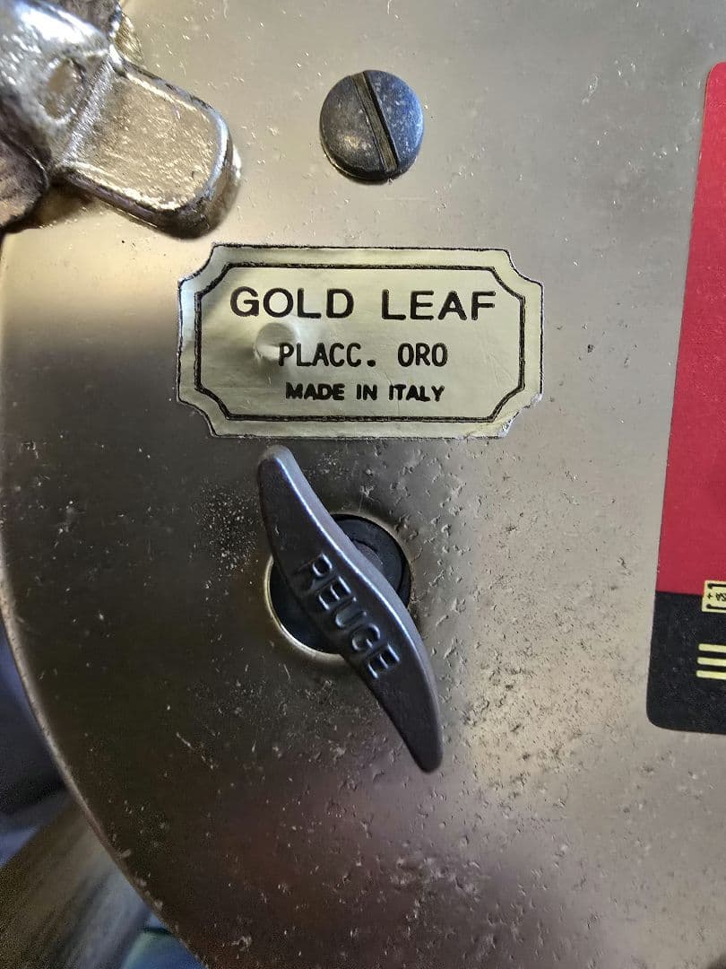 金箔・大理石　REUGE製オルゴール　バレエダンスフィギュア付き大理石装飾品