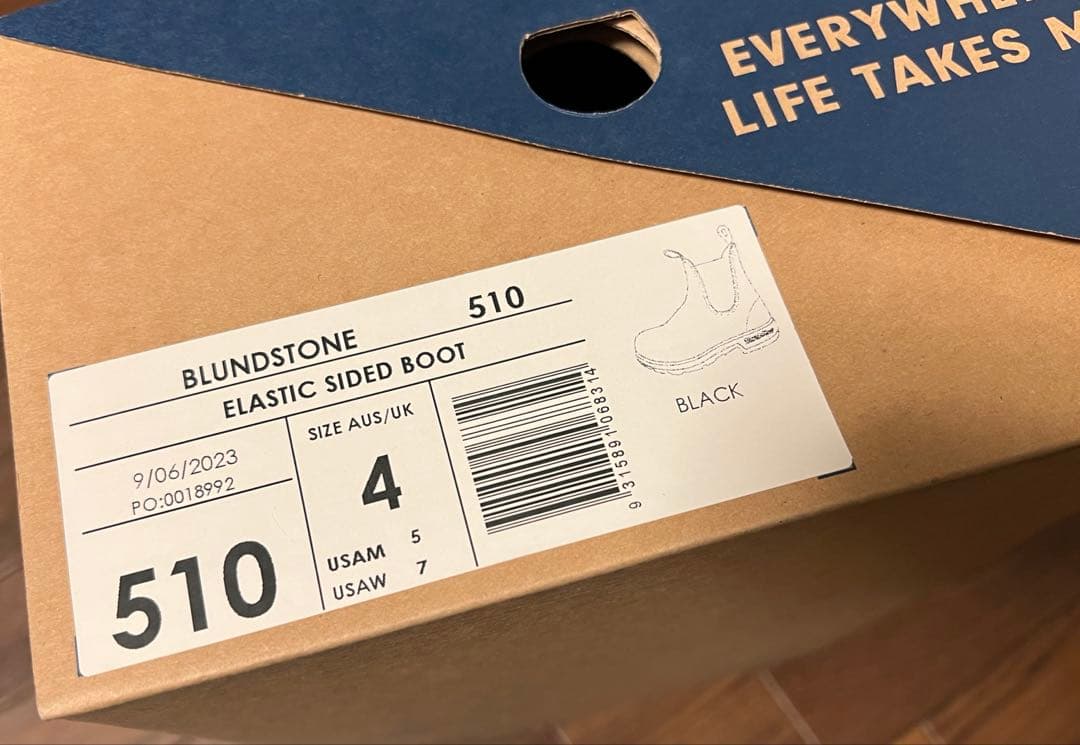新品未使用❗️BLUNDSTONE サイドゴアブーツ　510 23.5〜24センチ