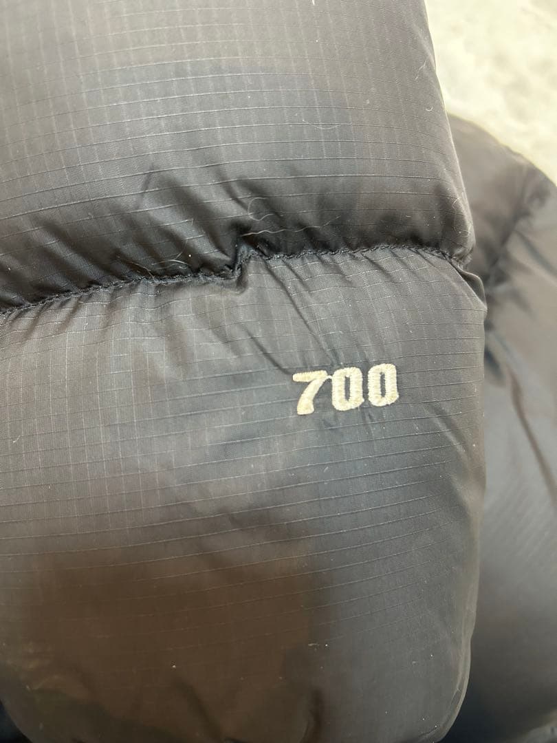 The North Face 黒 ダウンジャケット 700フィルパワー