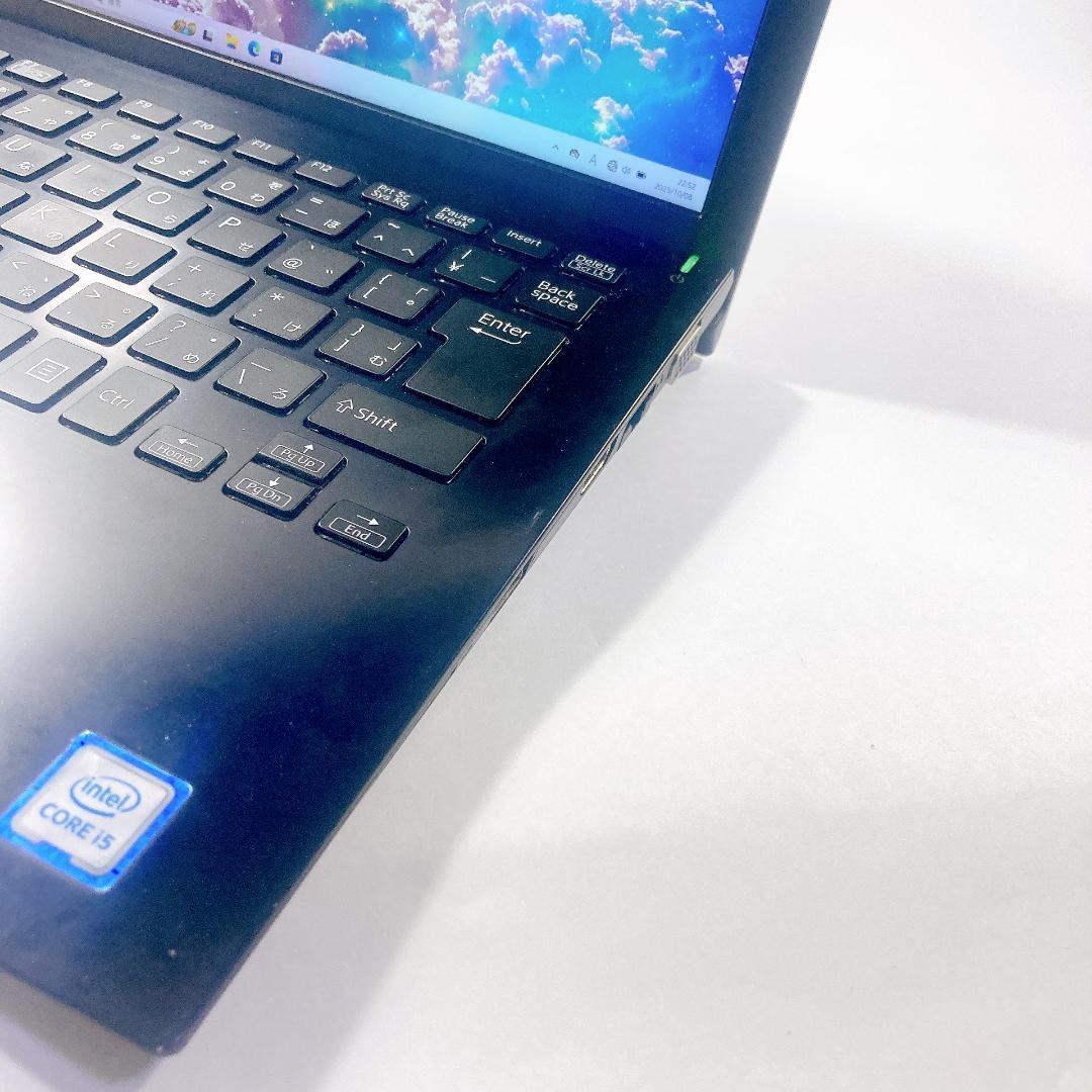 w76✨薄型/第8世代 /Core i5/ Office付✨すぐ使えるノートPC