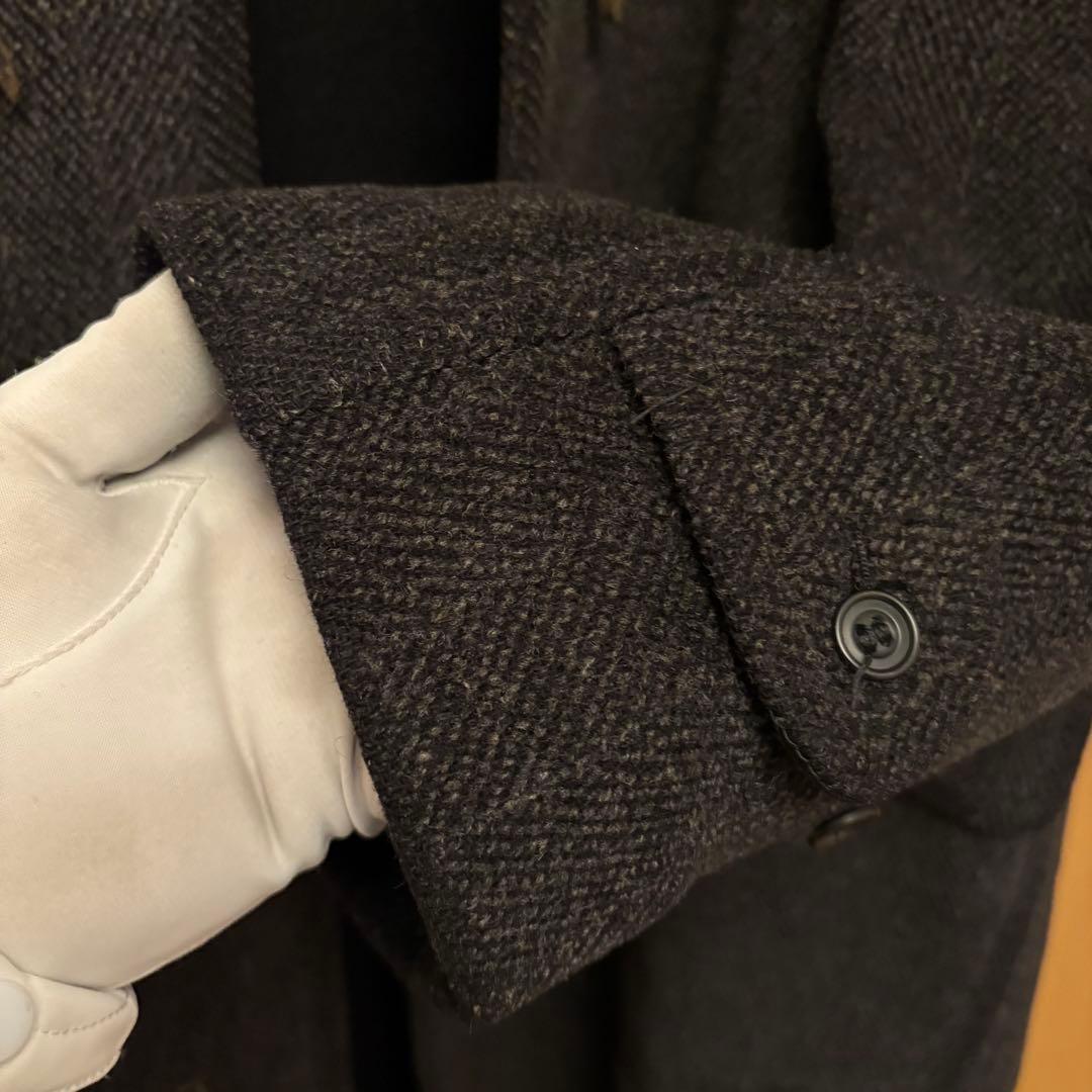 INVERTERE インバーティア ダッフルコート ウール100 チャコール