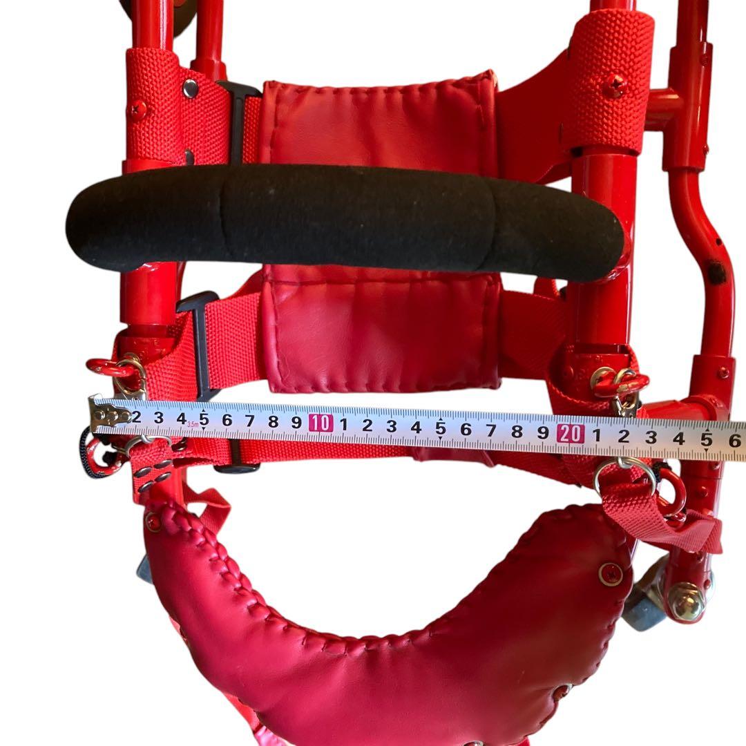 美品　犬の車椅子 中型犬用　顎乗せ6〜8キロ用　足長系用　歩行器　軽量