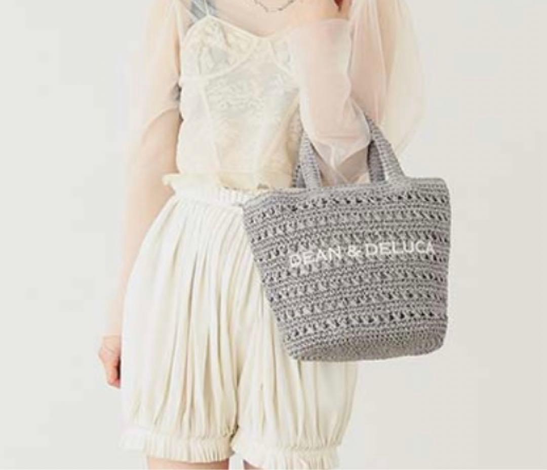 完売品　✨DEAN ＆ DELUCA×BEAMSクロッシェバスケットバッグ S✨