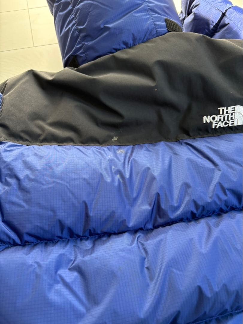 THE NORTH FACE ダウンジャケット 700 青　ヌプシ