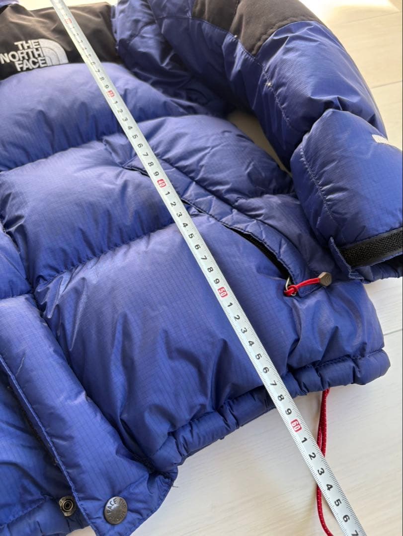 THE NORTH FACE ダウンジャケット 700 青　ヌプシ