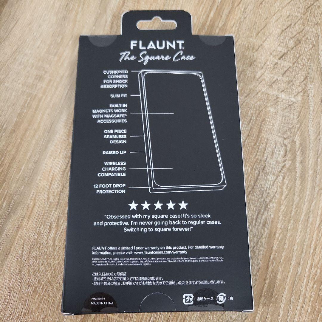 iPhoneAir FLAUNT（R）スクエアケース