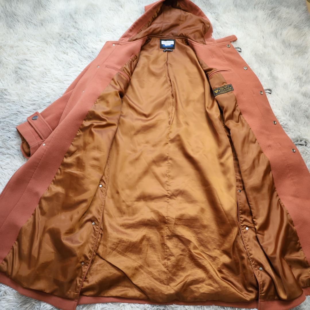 メゾンスペシャルピュアウールダブルクロスメルトンプライムオーバーダッフルコート