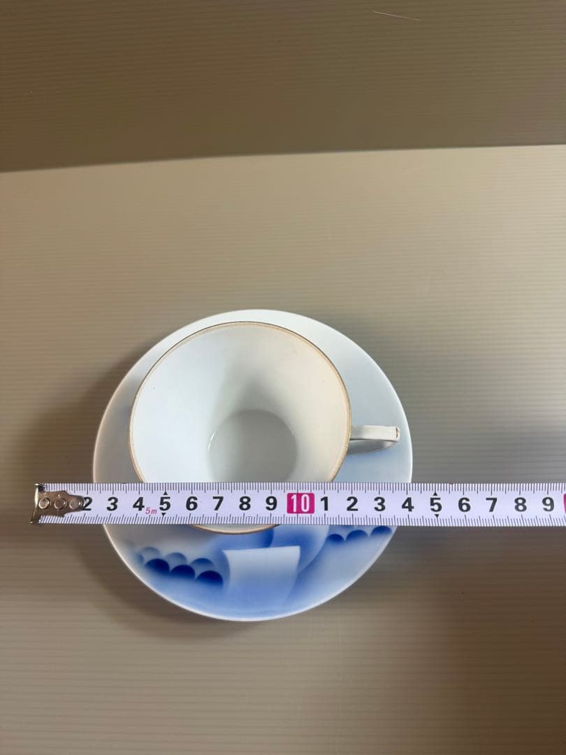 1539 深川製磁　カップ3&ソーサー6  時代物