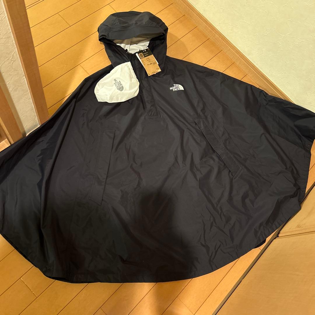 ザ・ノースフェイスNP12332 レインポンチョ　アクセスポンチョ　ブラック