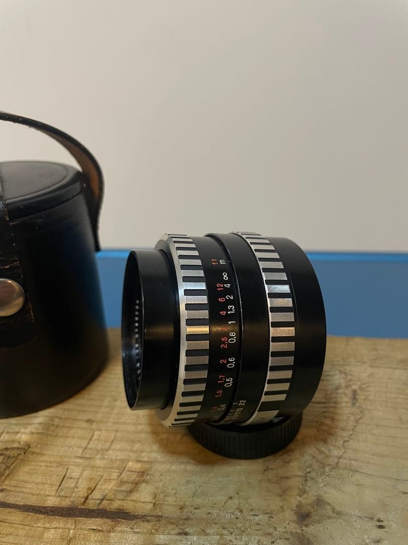 ケース付Carl Zeiss Jena Flektogon 35mm f2.8