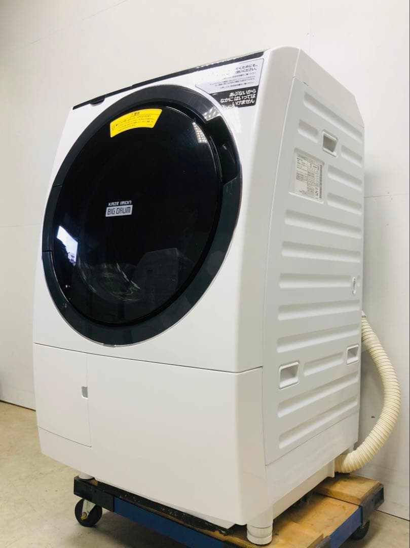 BD-SG100EL 19年製★美品 3ヶ月保証 日立 ドラム式洗濯乾燥機