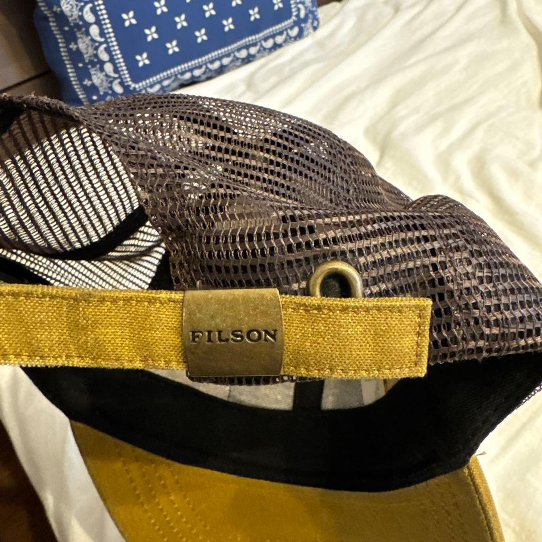 フィルソン　FILSONメッシュキャップ　ベージュ