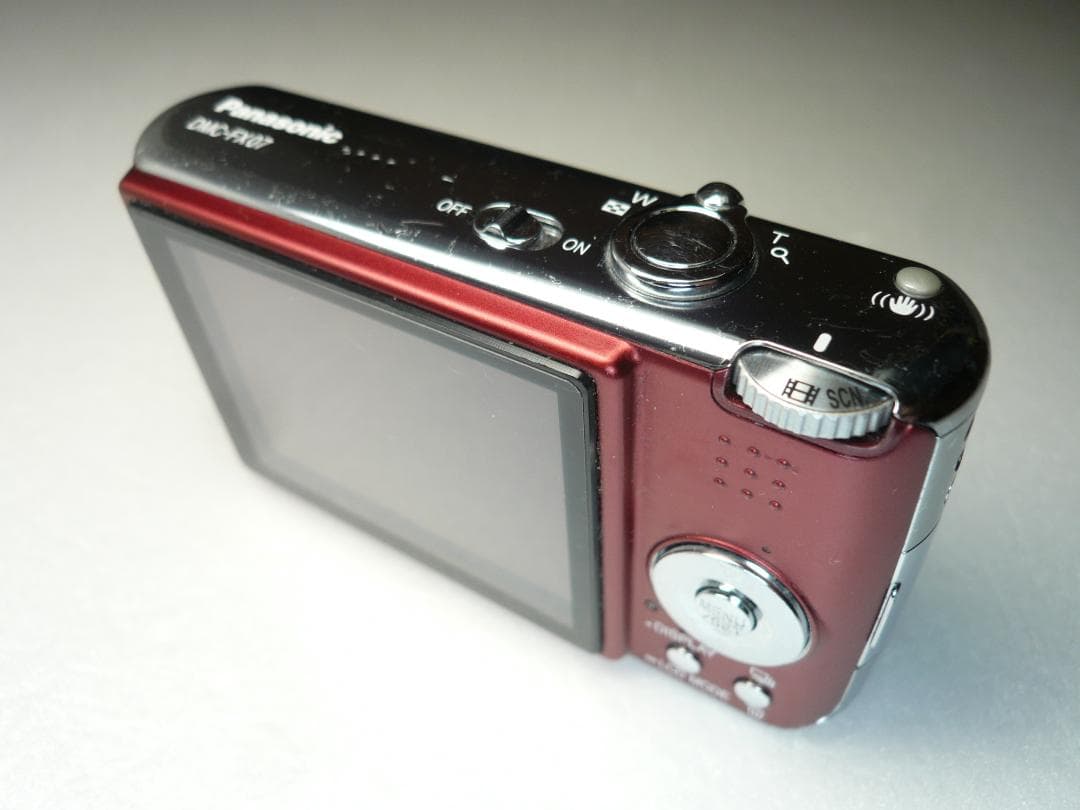 LUMIX★DMC-FX07⭐️極美品⭕️安心の実働品★エンジ色
