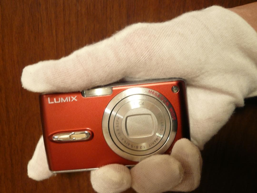 LUMIX★DMC-FX07⭐️極美品⭕️安心の実働品★エンジ色