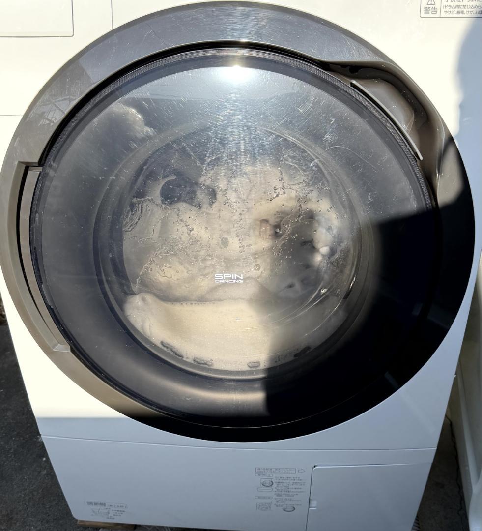 美品 パナソニックドラム式洗濯乾燥機 洗濯11㎏/乾燥6㎏ NA-SVX870L