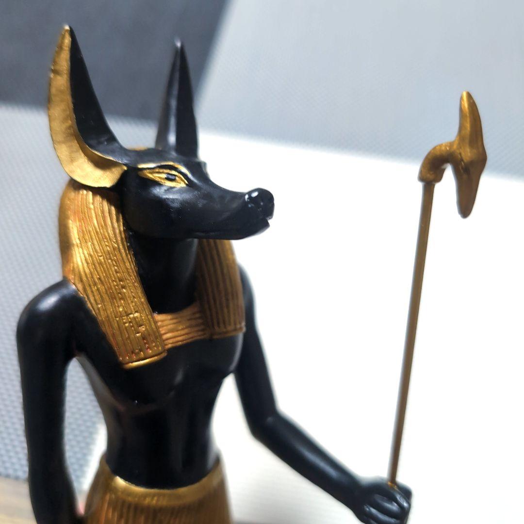 【希少品】 輸入スタチュー エジプト神像3点セット