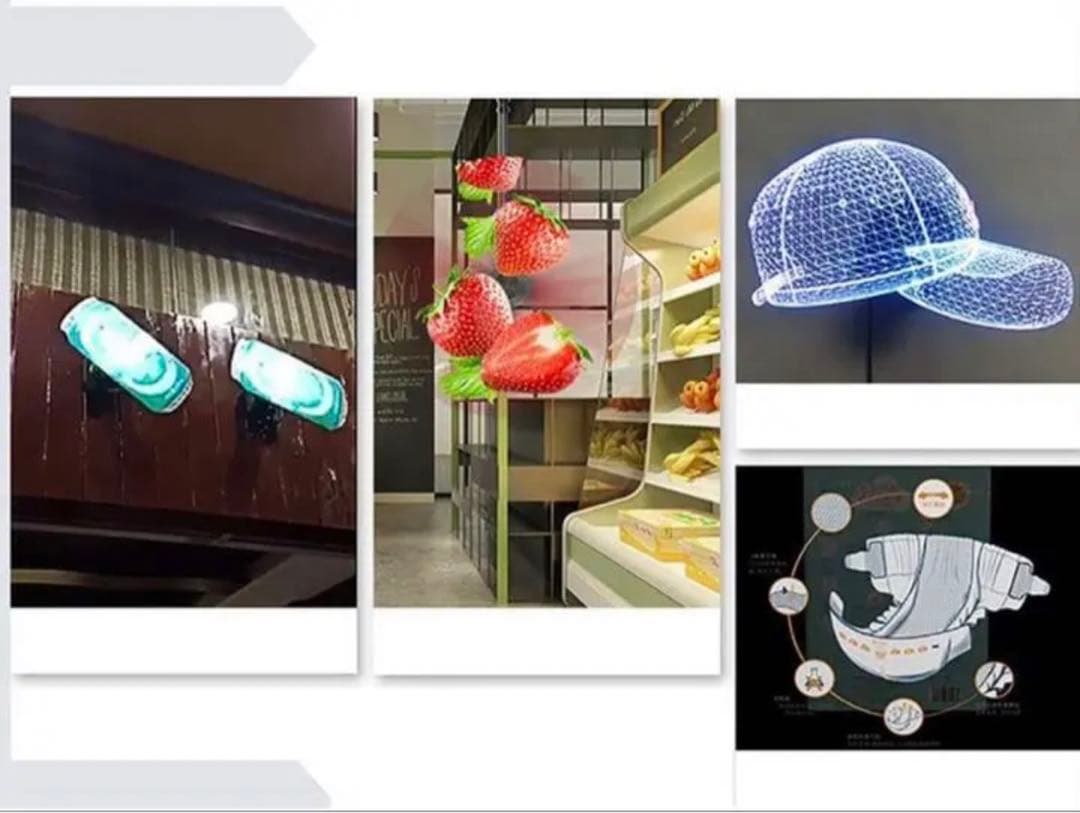 3D ホログラム+保護カバーセットプロジェクター ポータブル