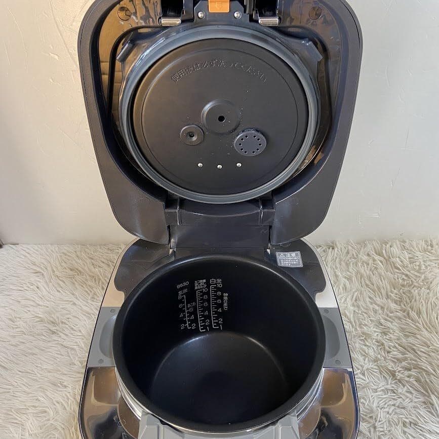 【AJ】象印マホービン NW-FA18-BZ 炊飯器 1升 炎舞炊き 黒釉