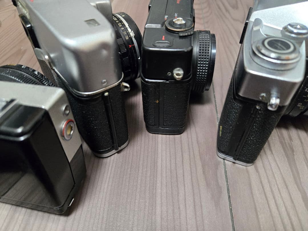 希少NikonRICOHHANIMEXTOPCONヴィンテージフィルムカメラ4点