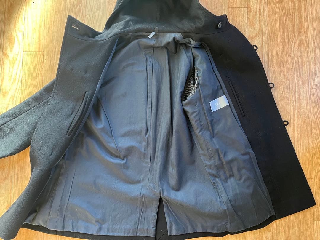 DIOR HOMME ディオールオム ブラック ダッフルコート