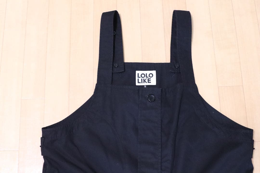 LOLO LIKE R1 別注オーバーオール ブラック S