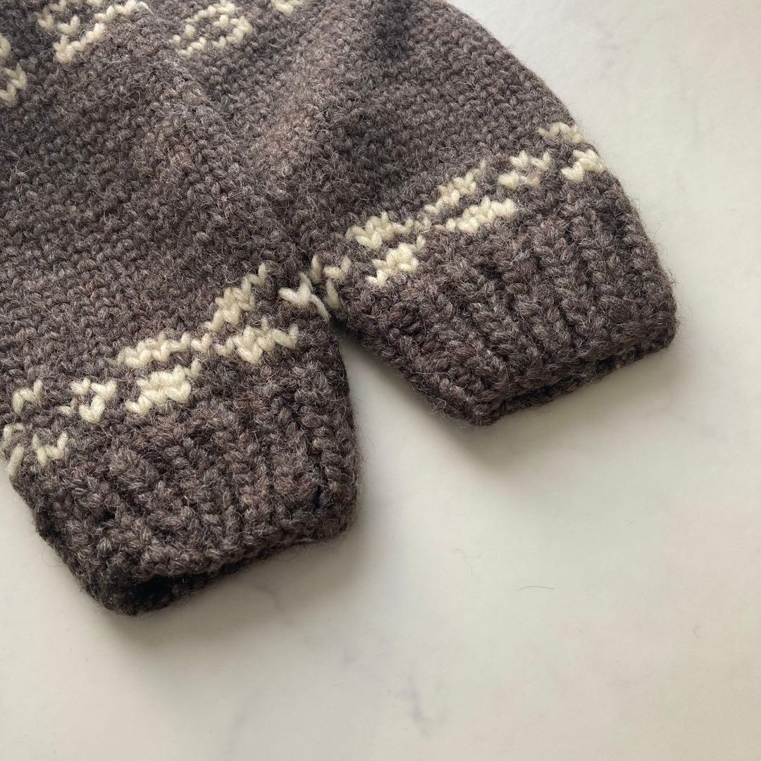 ラブラドールレトリバー×カナディアンセーター カウチンセーター