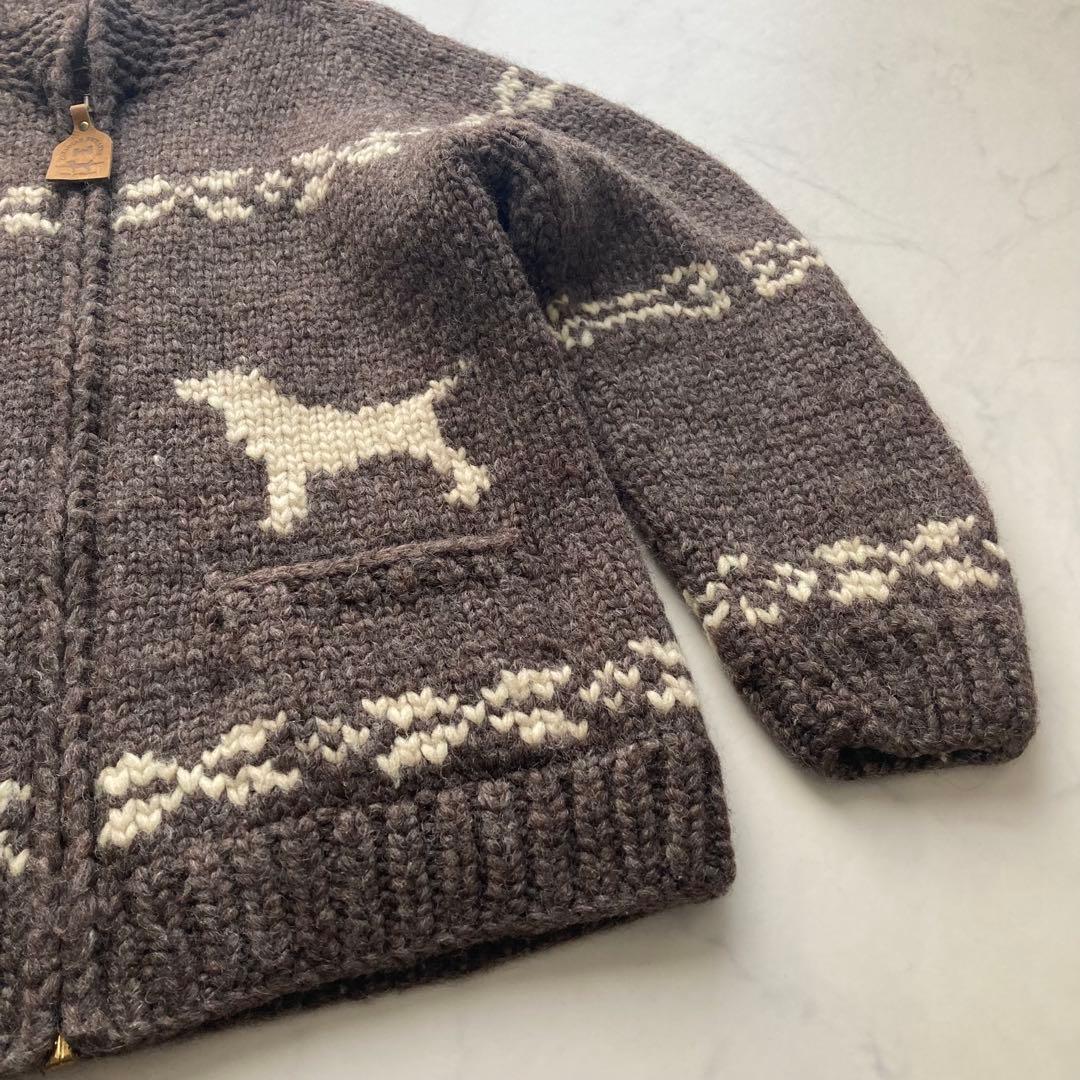 ラブラドールレトリバー×カナディアンセーター カウチンセーター