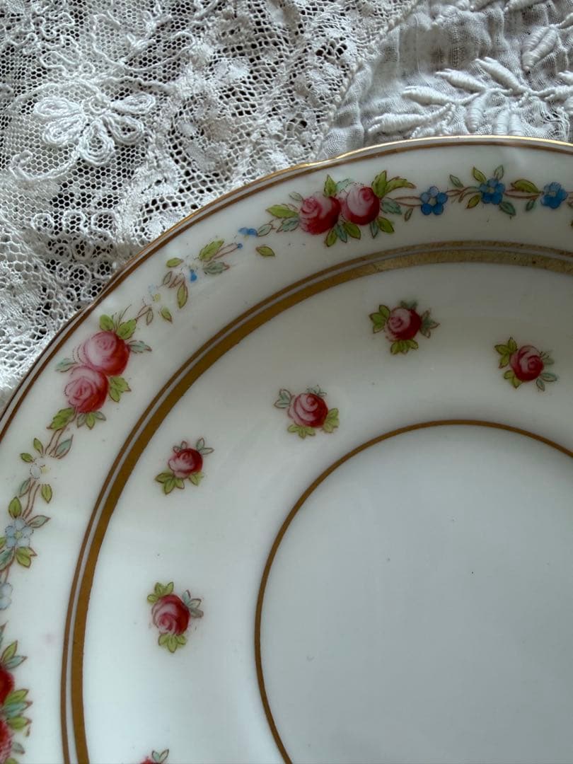 コウルドン 英国アンティーク カップ＆ソーサー NY高級商社別注品 金彩