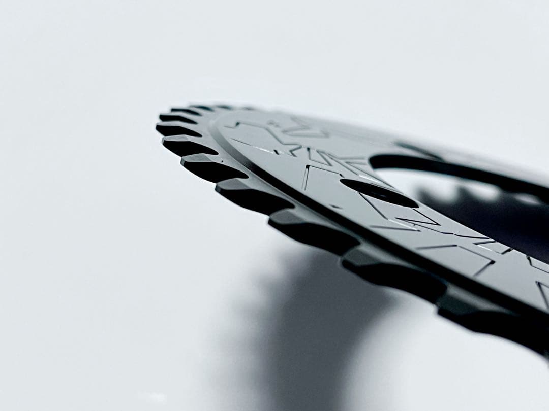 ★極美品 Affinity pro chainring 49t PCD144黒★