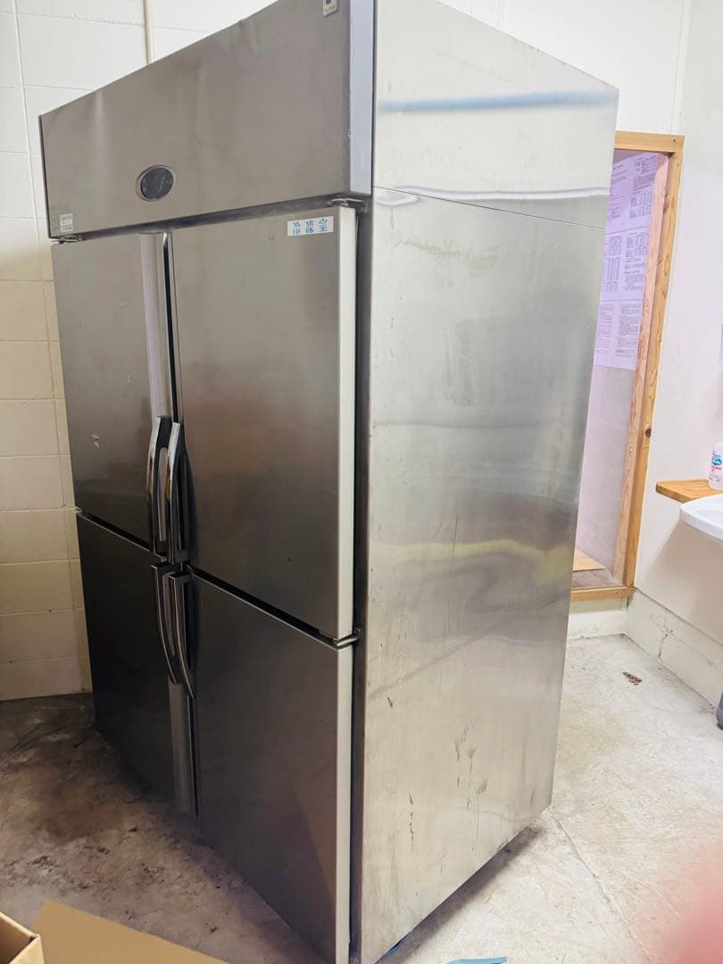 福岡発　フジマック FR1280FJ 100V 周波数 冷蔵庫 動作品