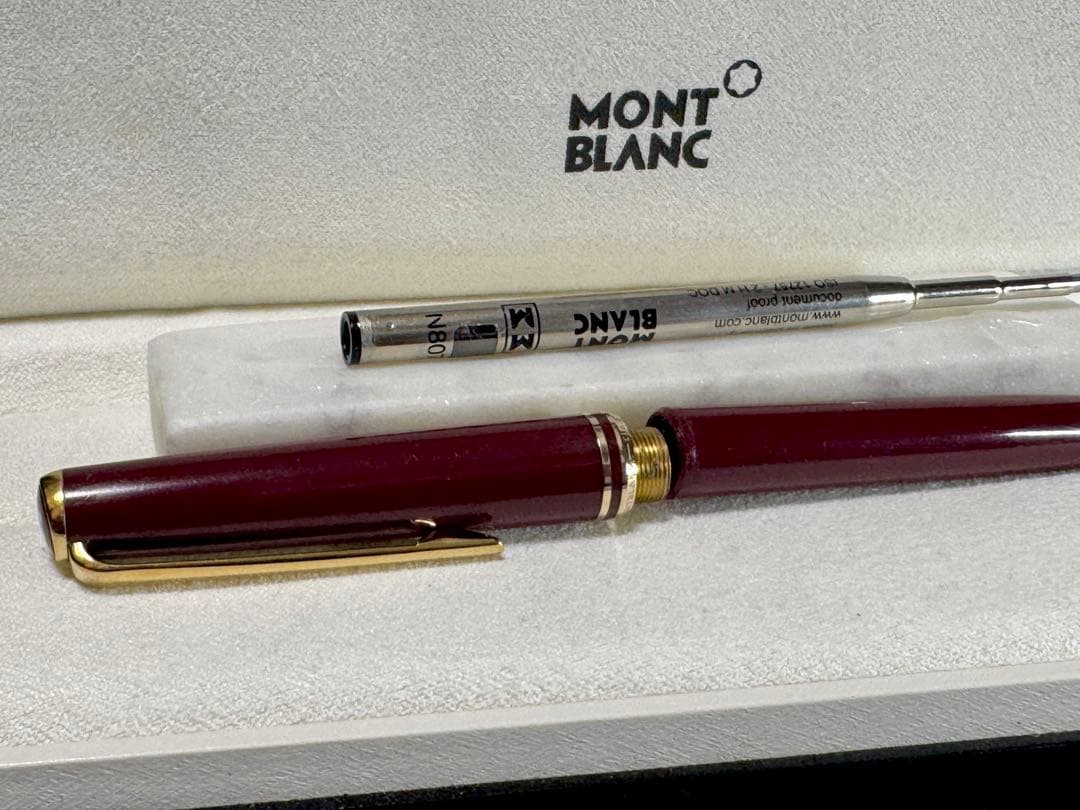 【極美品】モンブラン絶版モデル「CLASSIC」ボールペン　ボルドー