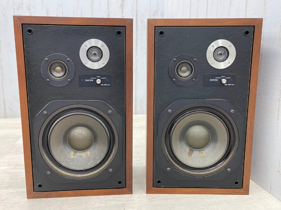 DIATONE スピーカー DS-251mkII ペア 動作確認済 ダイヤトーン