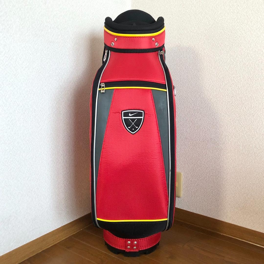 【未使用級】 NIKE ナイキ ゴルフ キャディバッグ 6分割 カート型