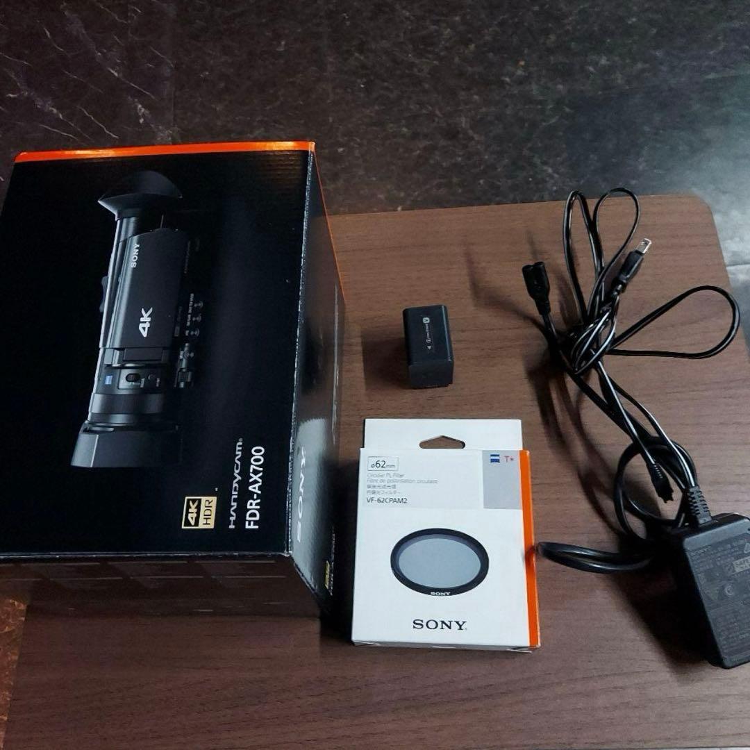 Sony FDR-AX700 ビデオカメラ 本体