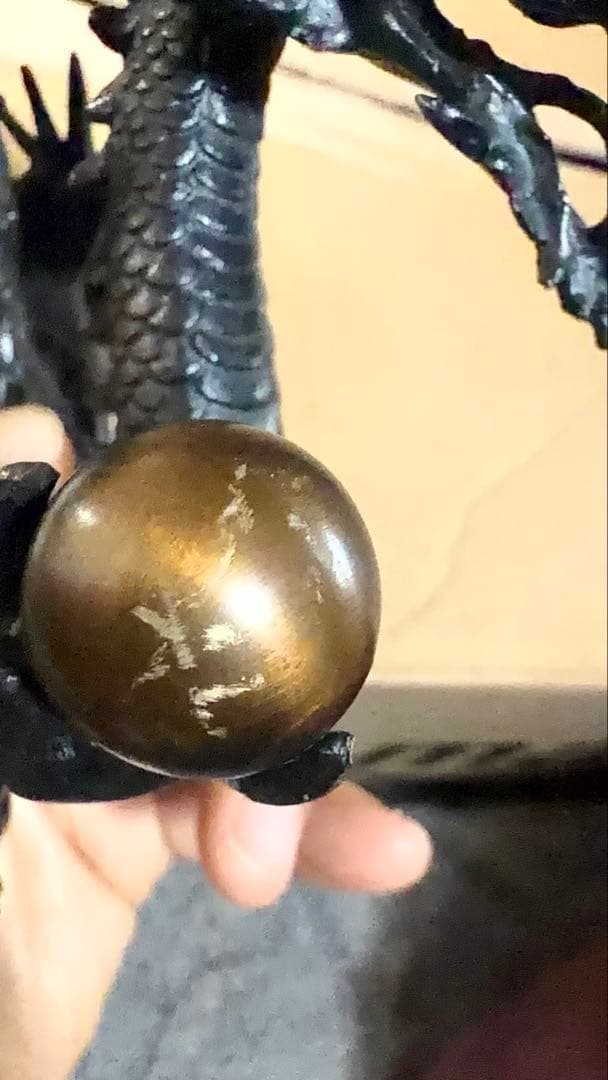 高岡銅器　龍の置物／瑞龍