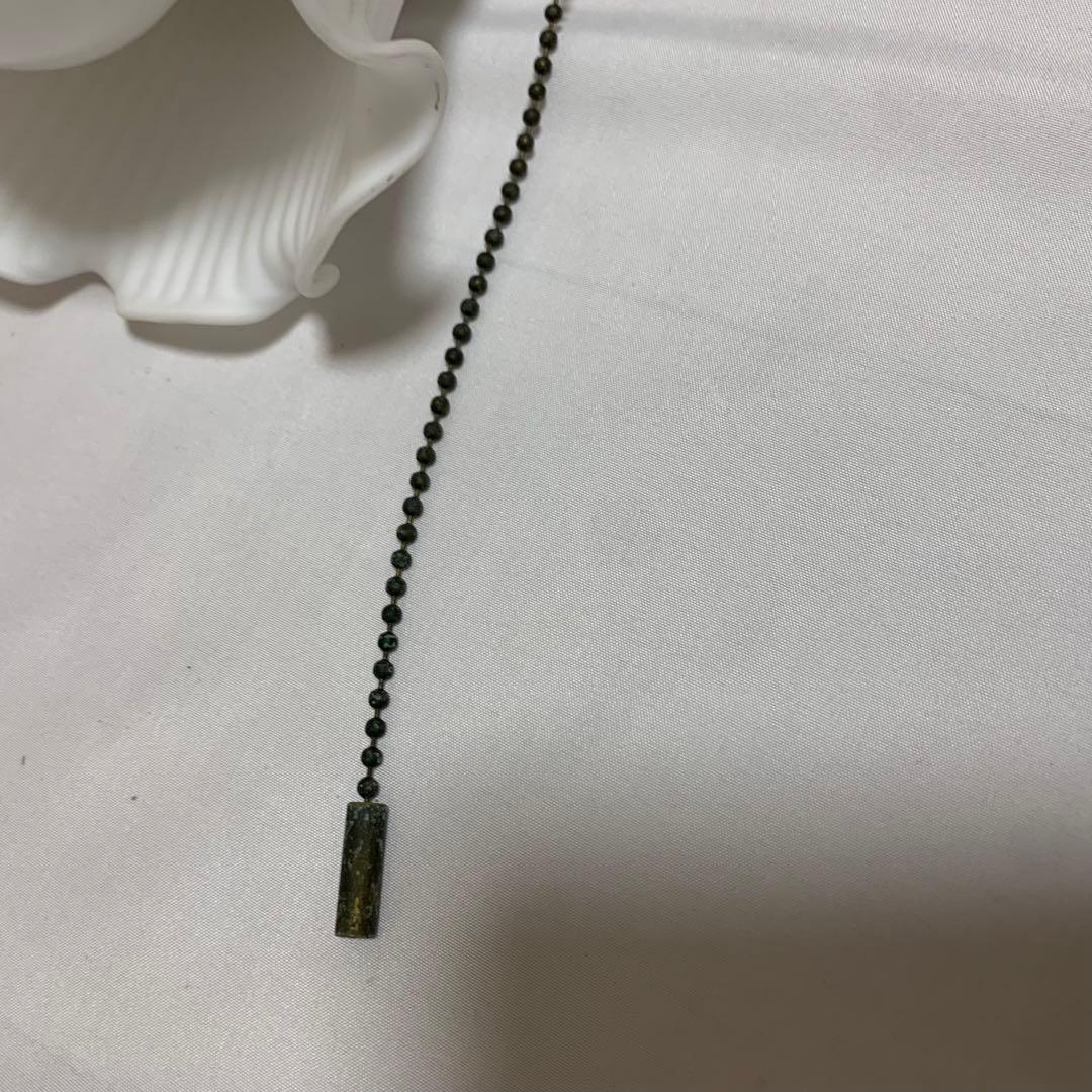 KOIZUM アンティーク　シャンデリア 6灯　フラワー　シェード