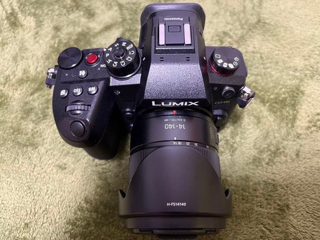 バッテリー2個　レンズ付　LUMIX DC-GH6 G VARIO 14-140