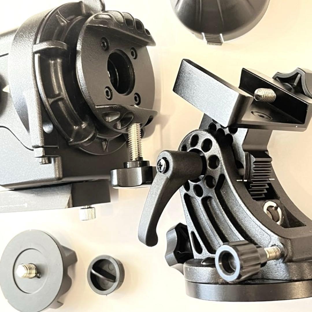 【中古セット】ポータブル赤道儀｜Kenko スカイメモS　本体+微動雲台セット