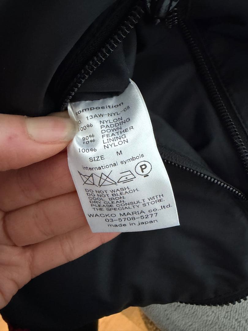 WACKO MARIA ダウンジャケット