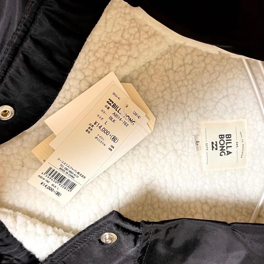 Billabong ビラボン　ボアライナー コーチジャケット L ブラック L