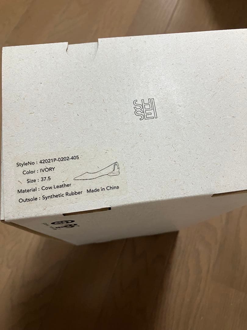 SHISEI パンプス　37.5 フラットシューズ