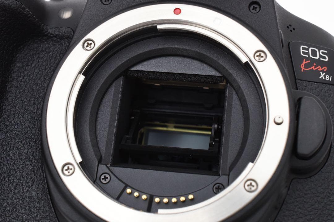 ✨超・簡単操作✨Wi-Fi画像転送 ✨CANON KISS X8i ダブルレンズ