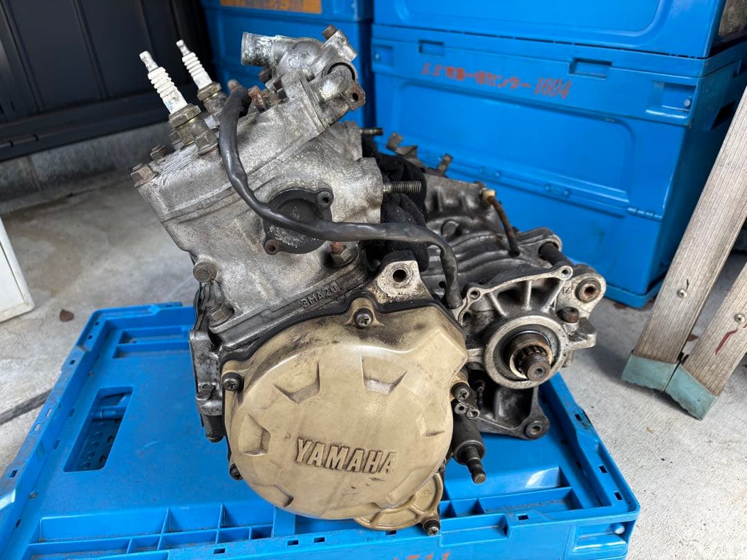 TZR250SP3MA焼付有のエンジン　乾式クラッチ　クロスミッション付き