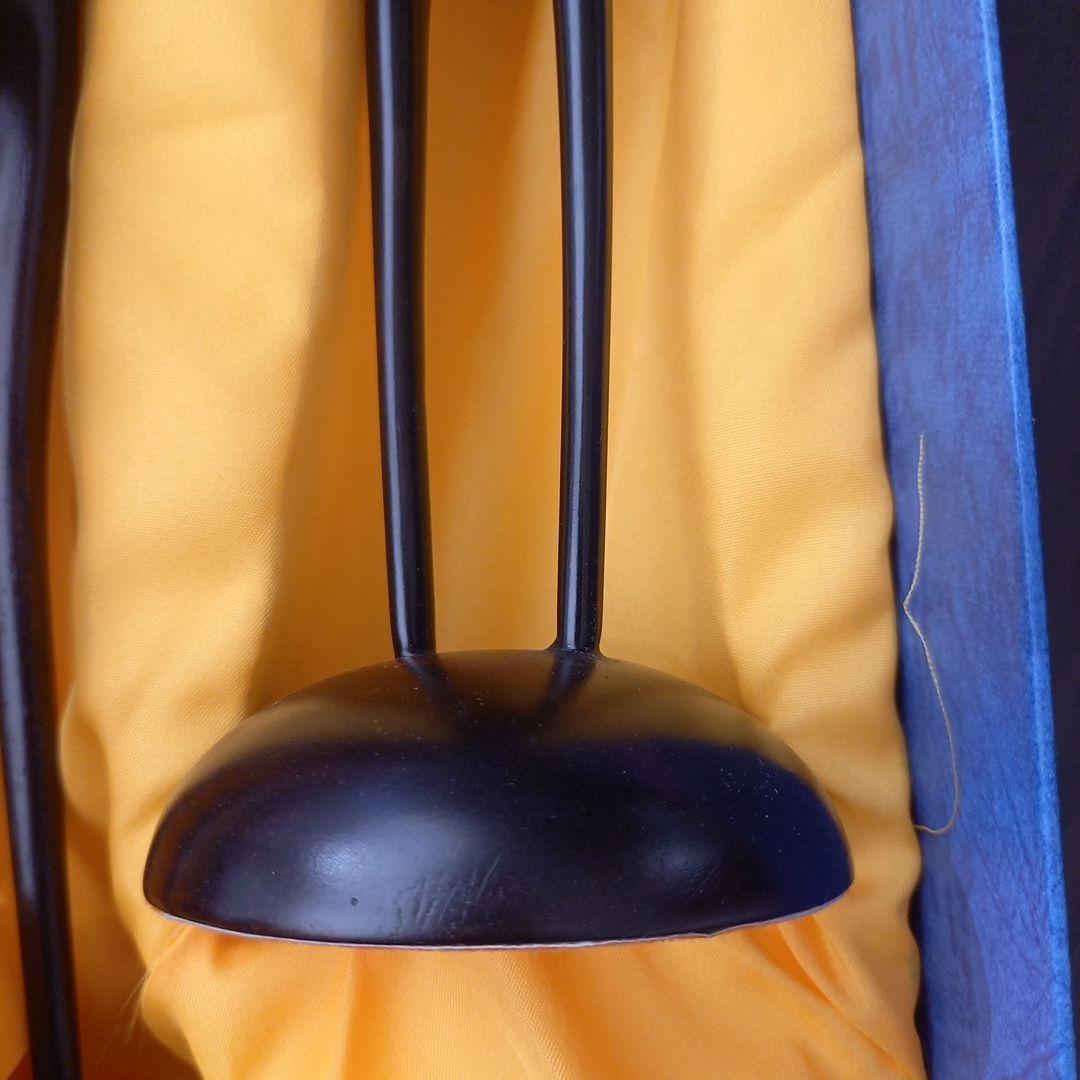 雙鶴呈祥　木製つるの彫刻　 2点セット