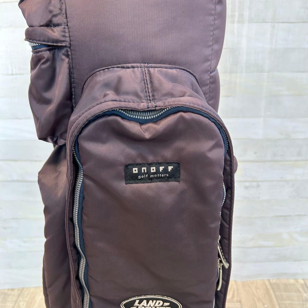 ONOFF　キャディバッグ【LAND ROVER コラボモデル】
