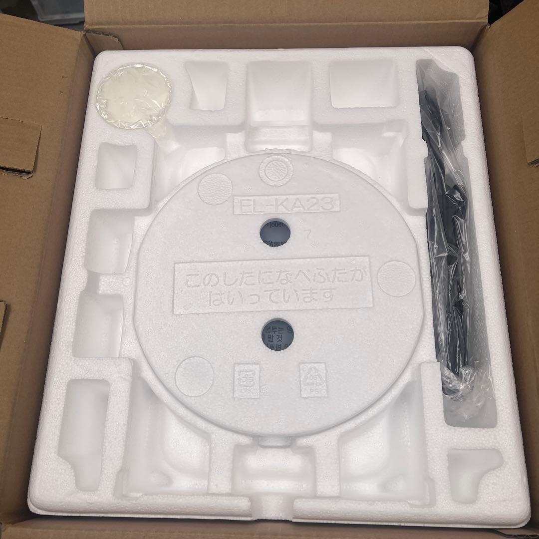 未使用品　ZOJIRUSHI STAN 自動調理鍋　EL-KA23-BA